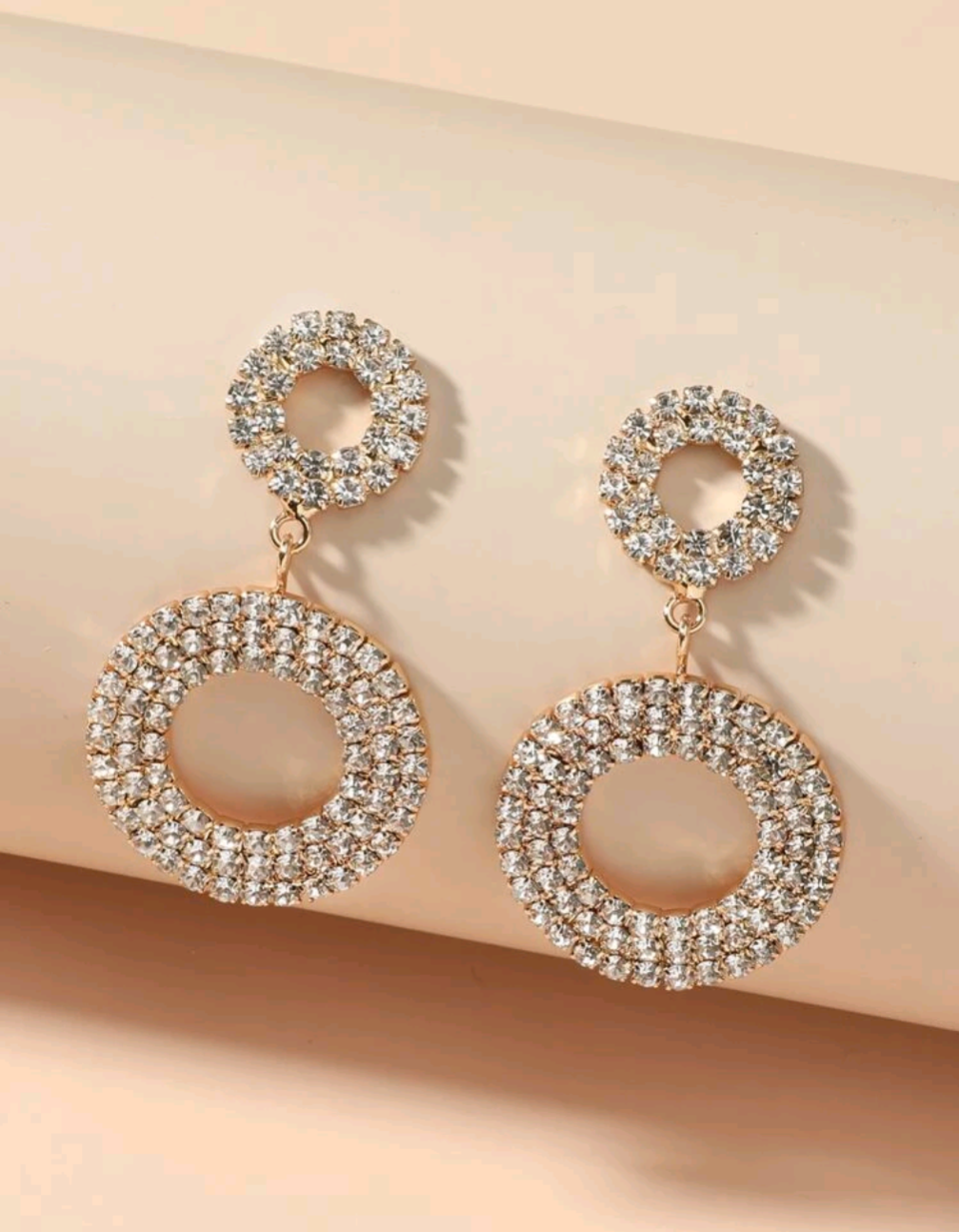 Circle Drop Earrings