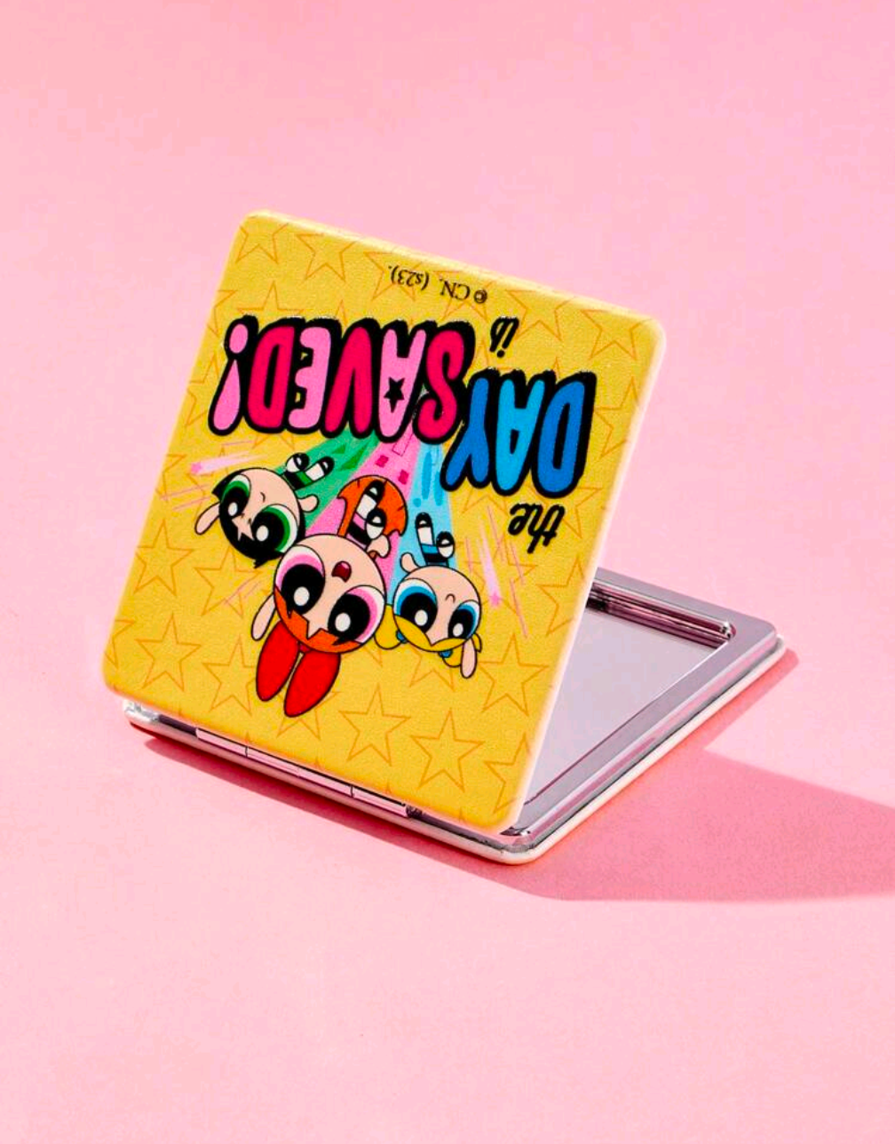 Powerpuff Foldable Mirror