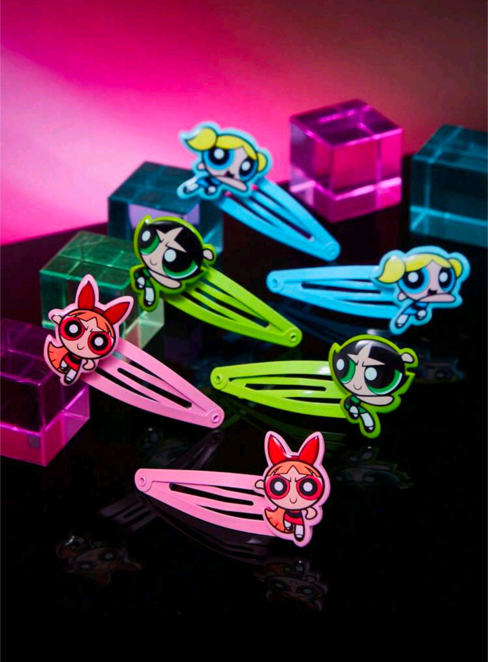 Powerpuff Hair Clips