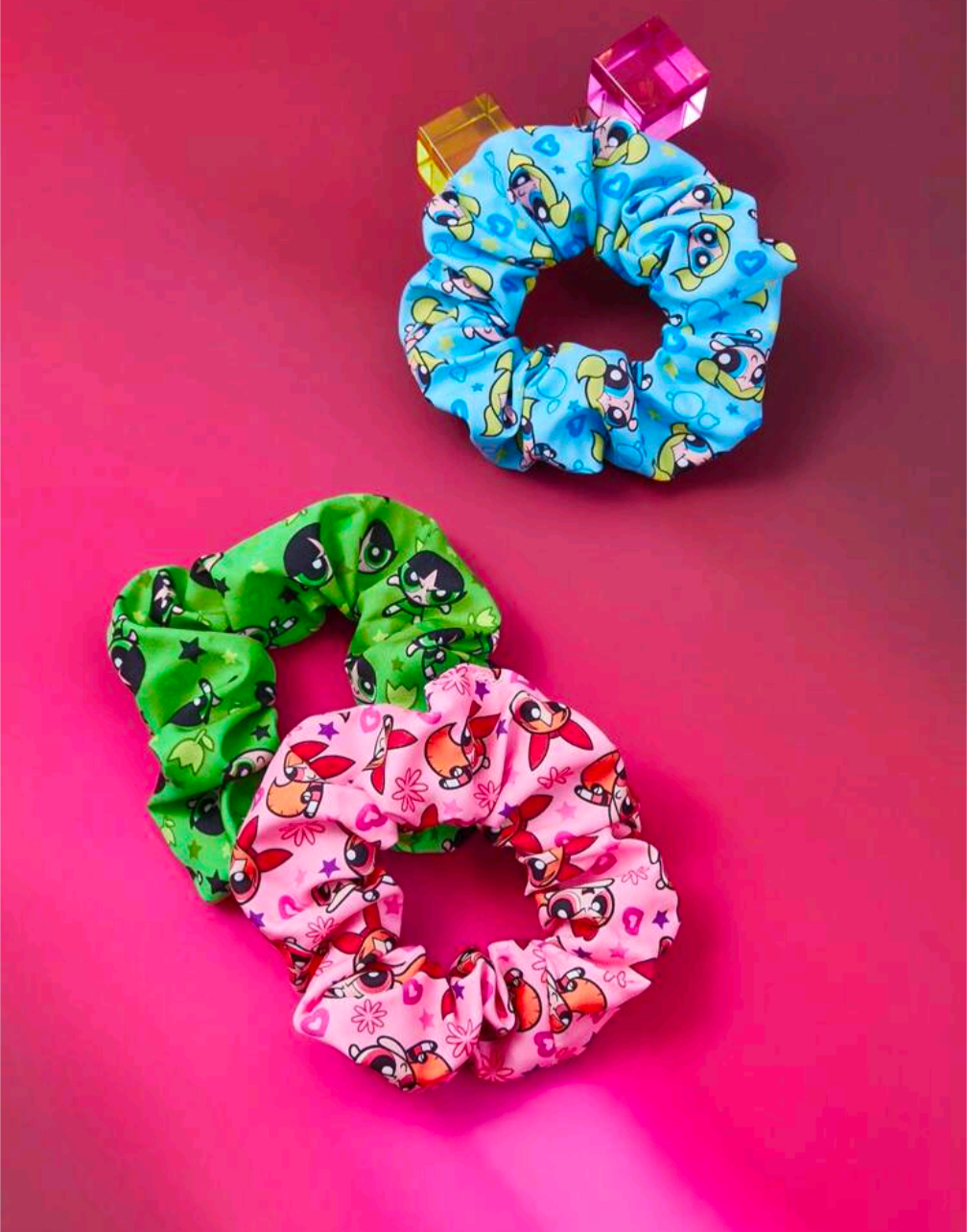 Powerpuff Elastic Hair Ties