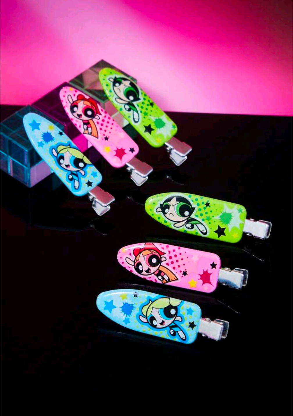 Powerpuff Crease-Free Hair Clips