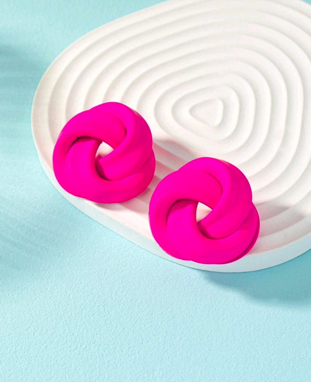 Swirl Knot earrings