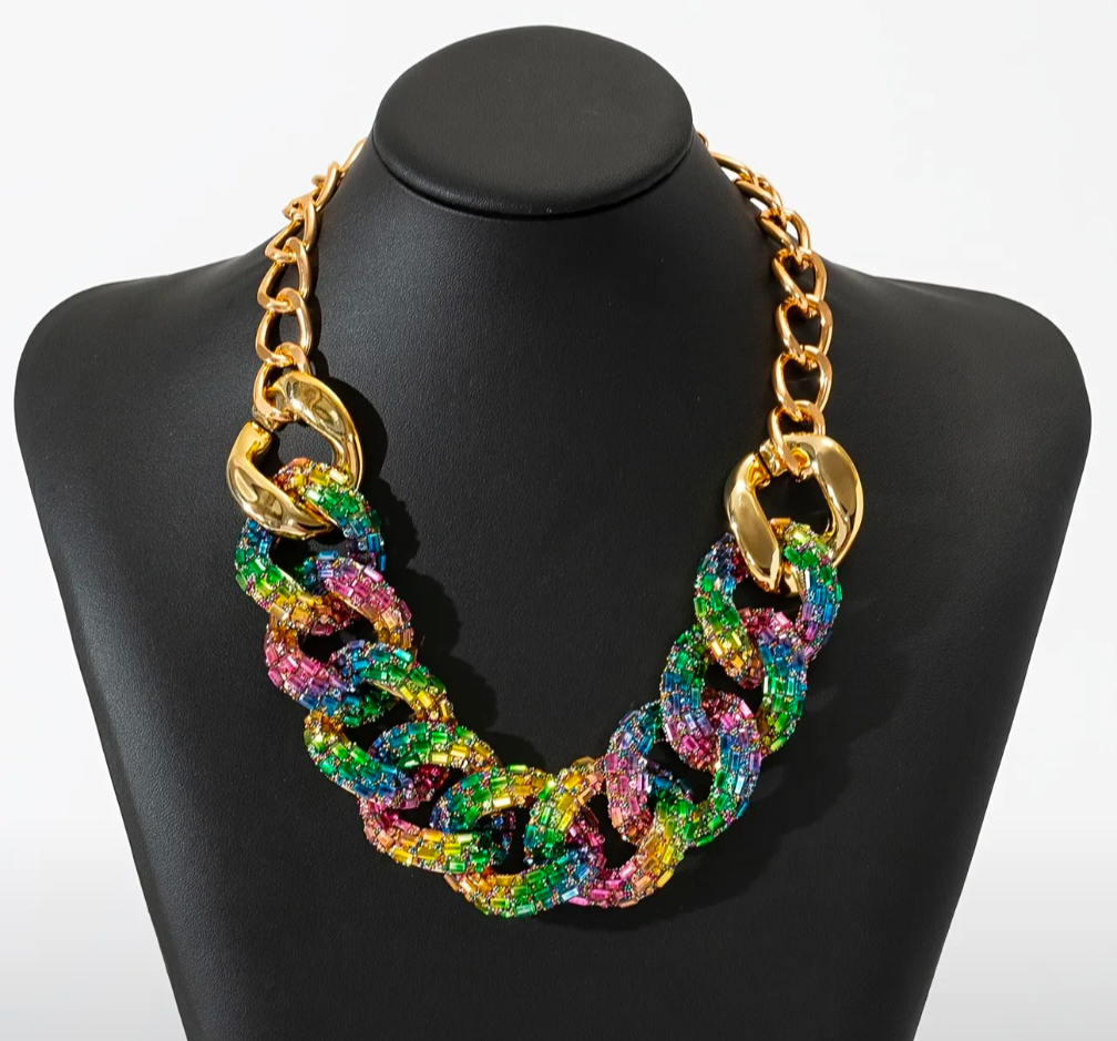 Multicolor Boho Chain