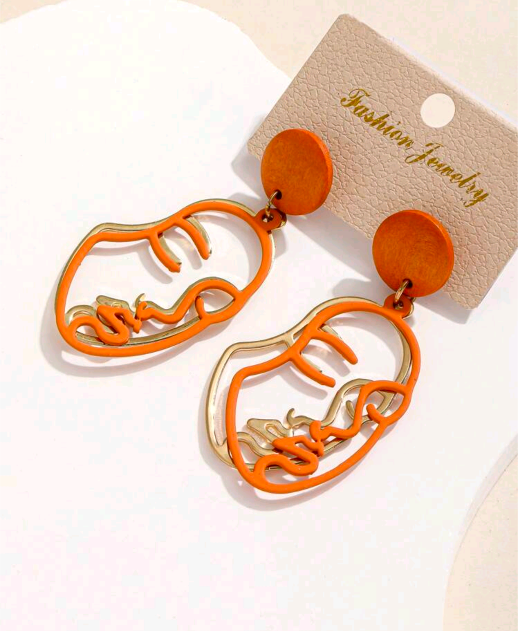 Abstract Earrings