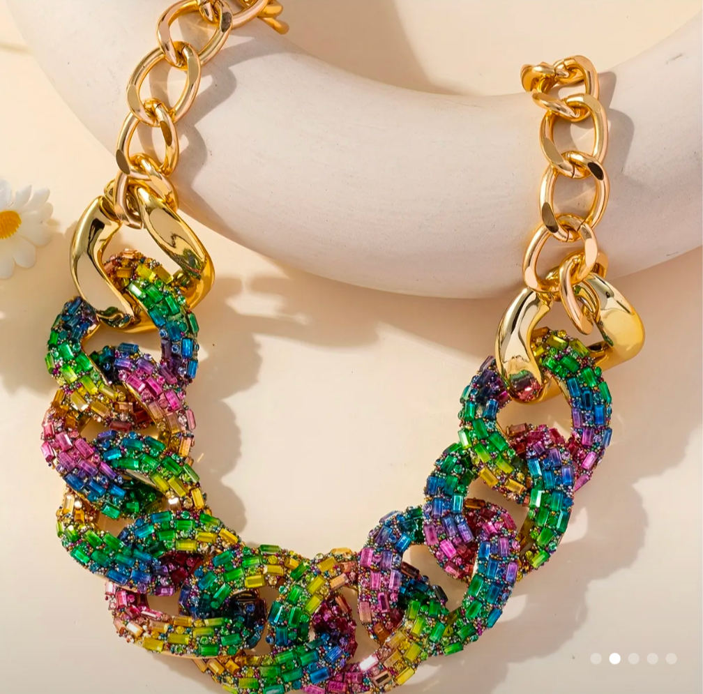 Multicolor Boho Chain