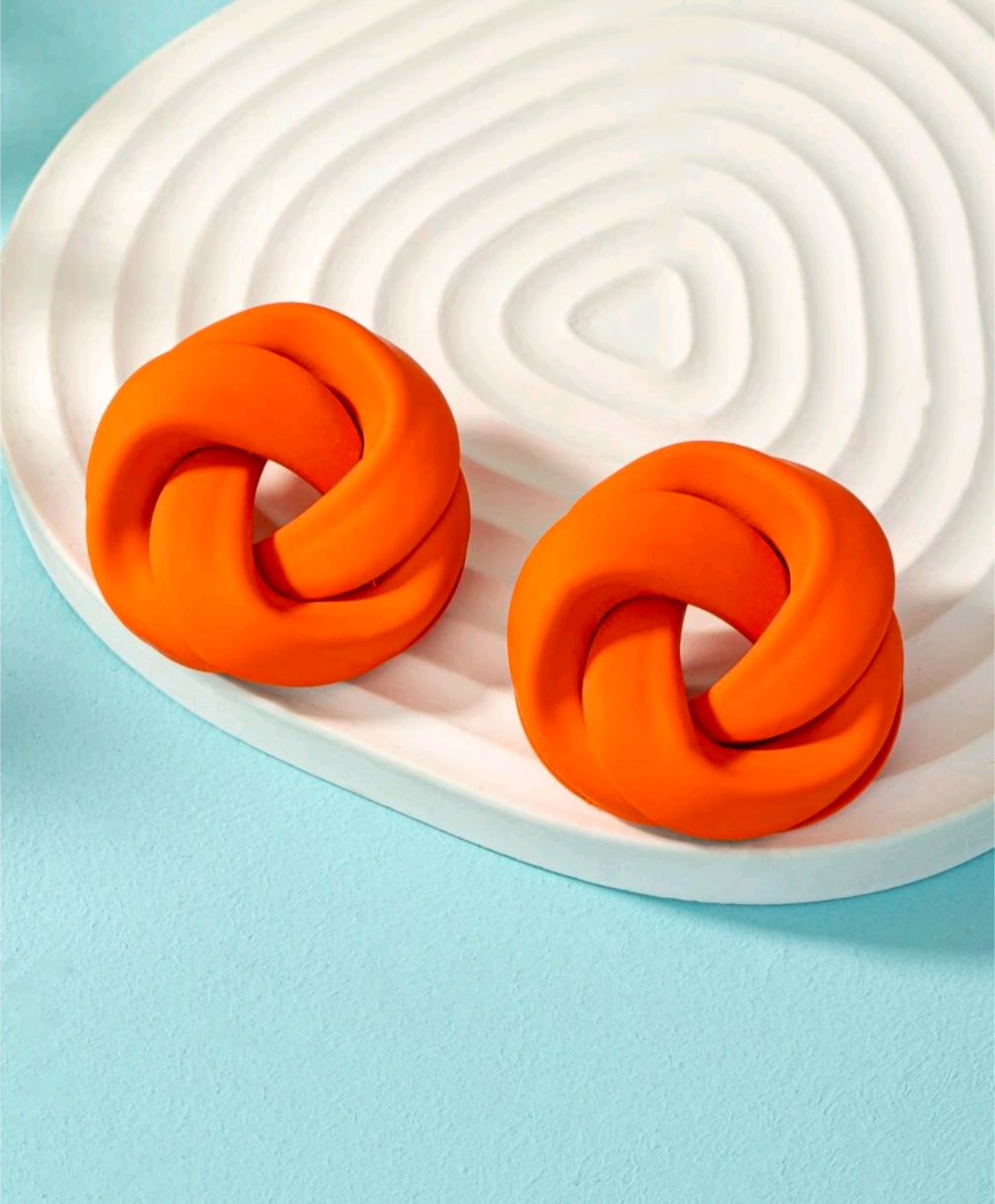 Swirl Knot earrings