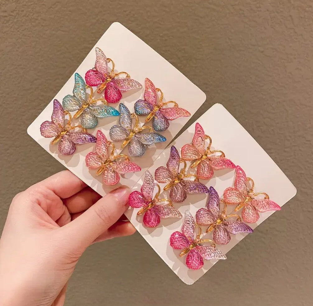 Butterfly Hair Clips (small)4