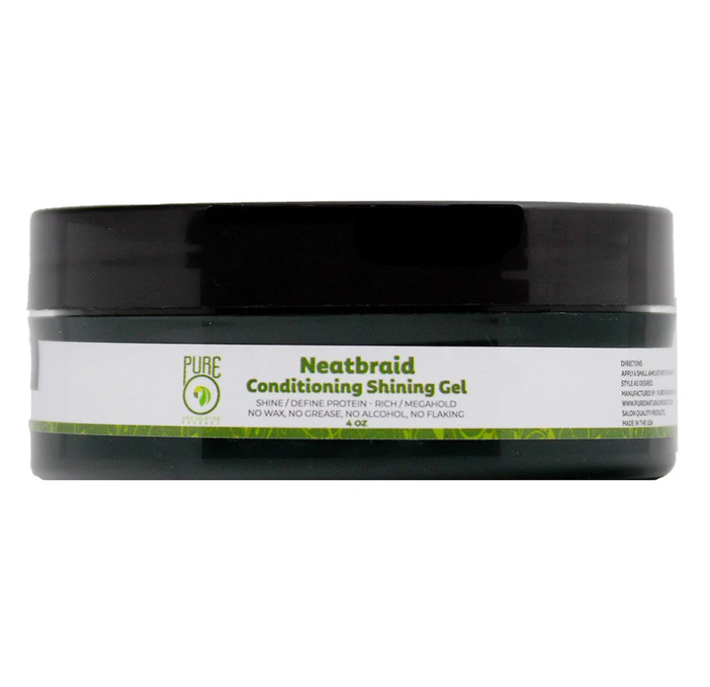 PURE O Natural Neat Braid Conditioning Gel 4oz