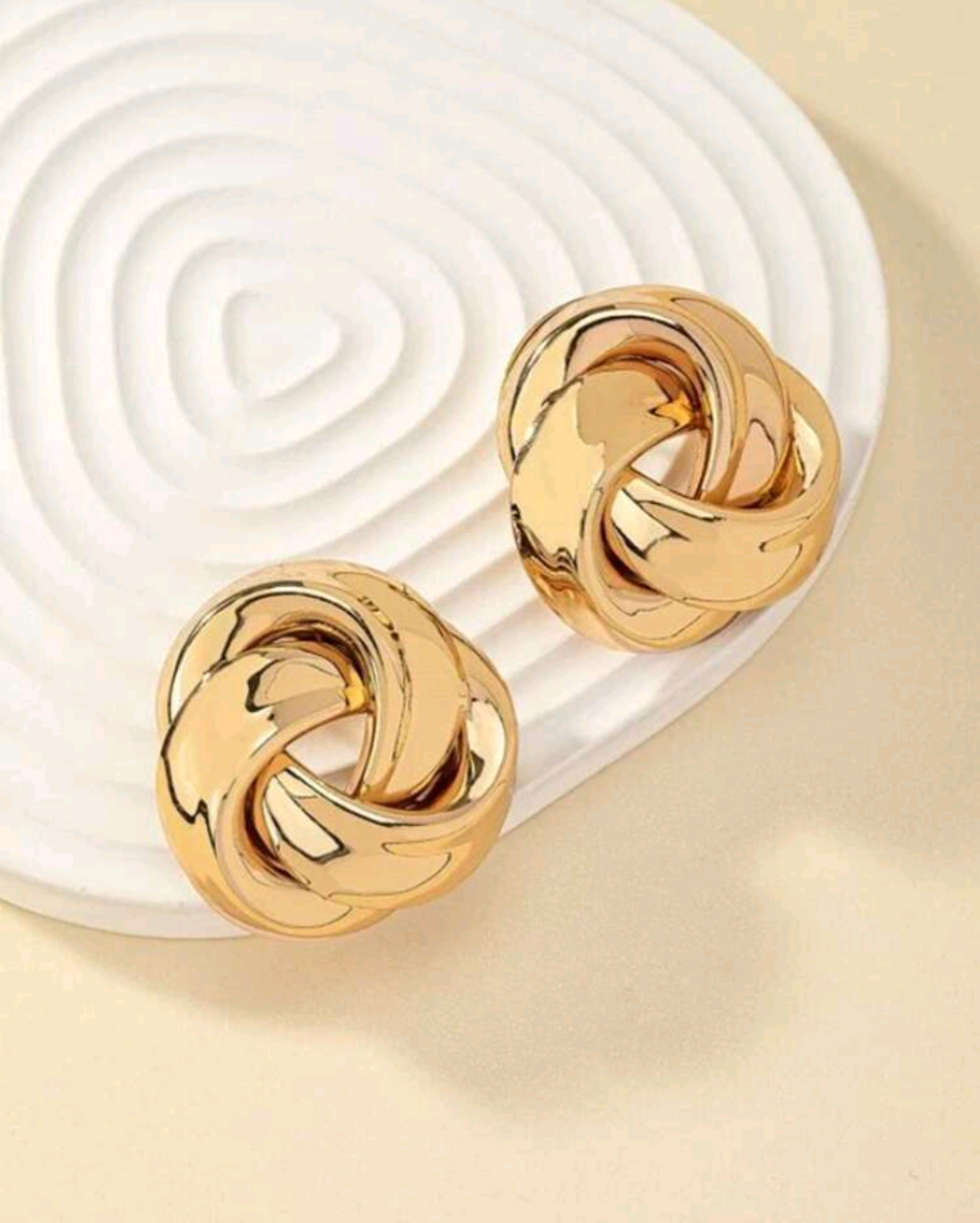 Swirl Knot earrings