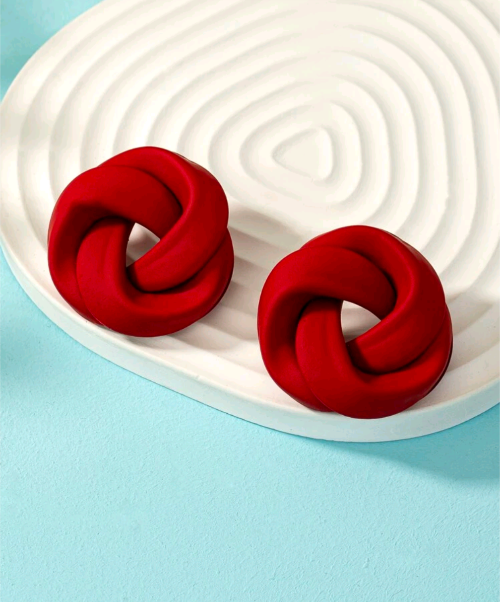 Swirl Knot earrings