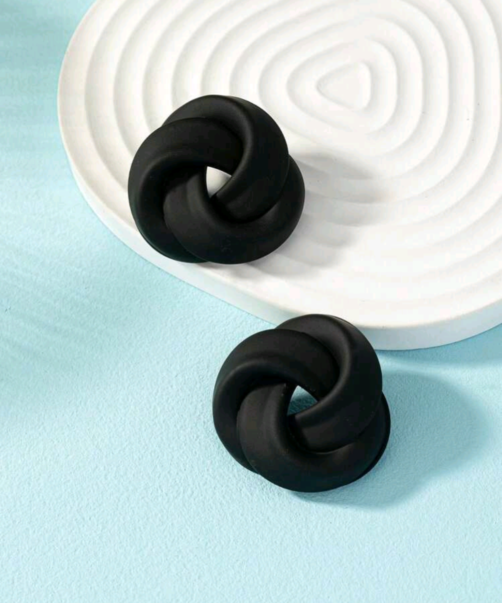 Swirl Knot earrings