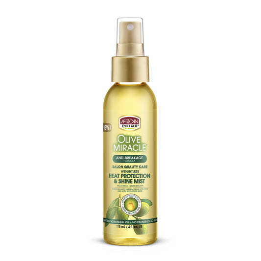Olive Miracle Heat Protection & Shine Mist 4oz