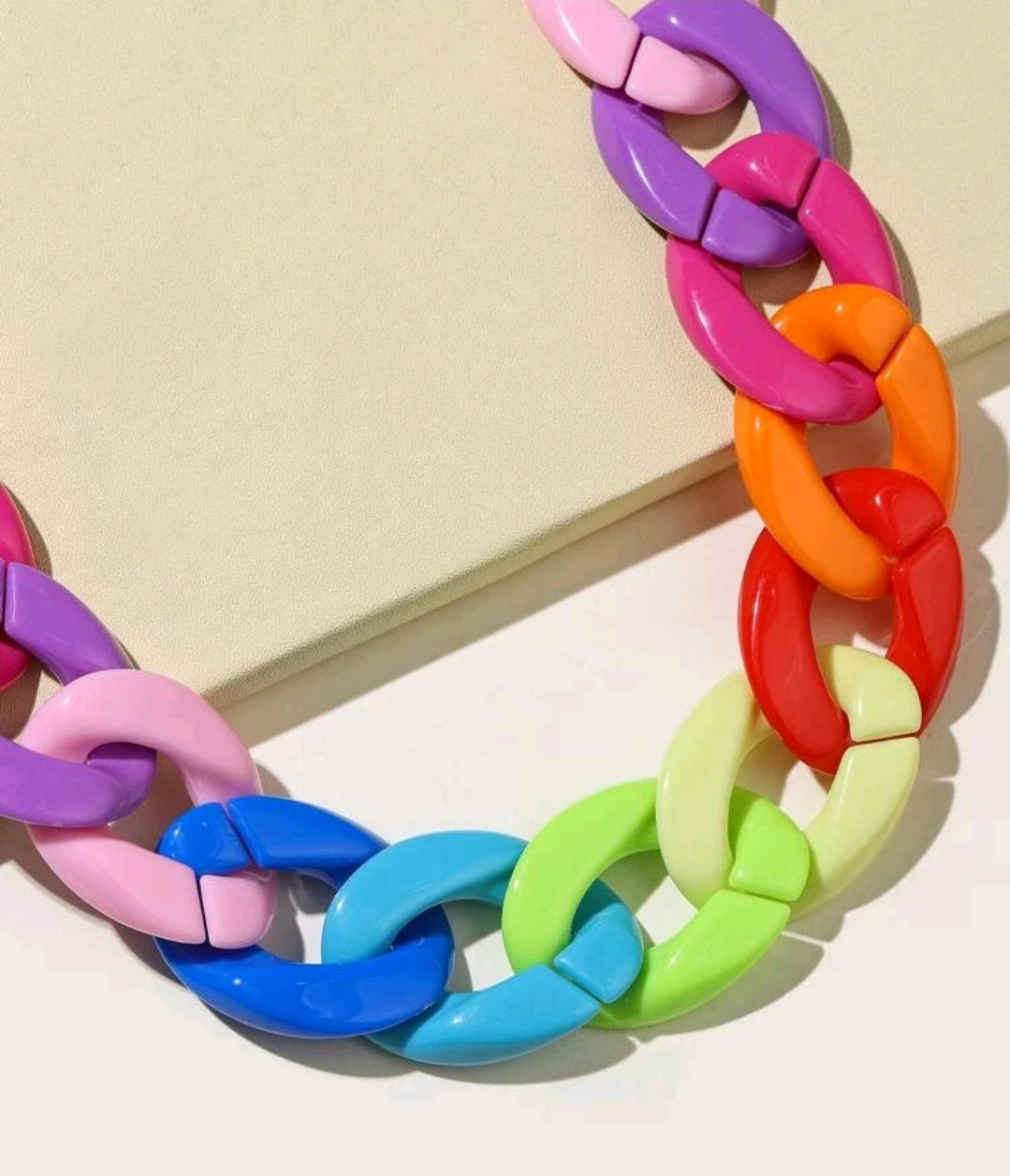 Colorful Chain Necklace