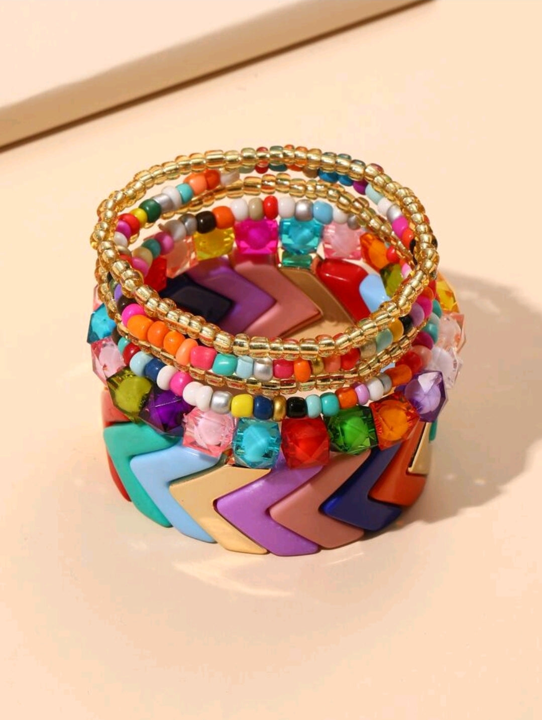 Colorfur Beaded Bracelet