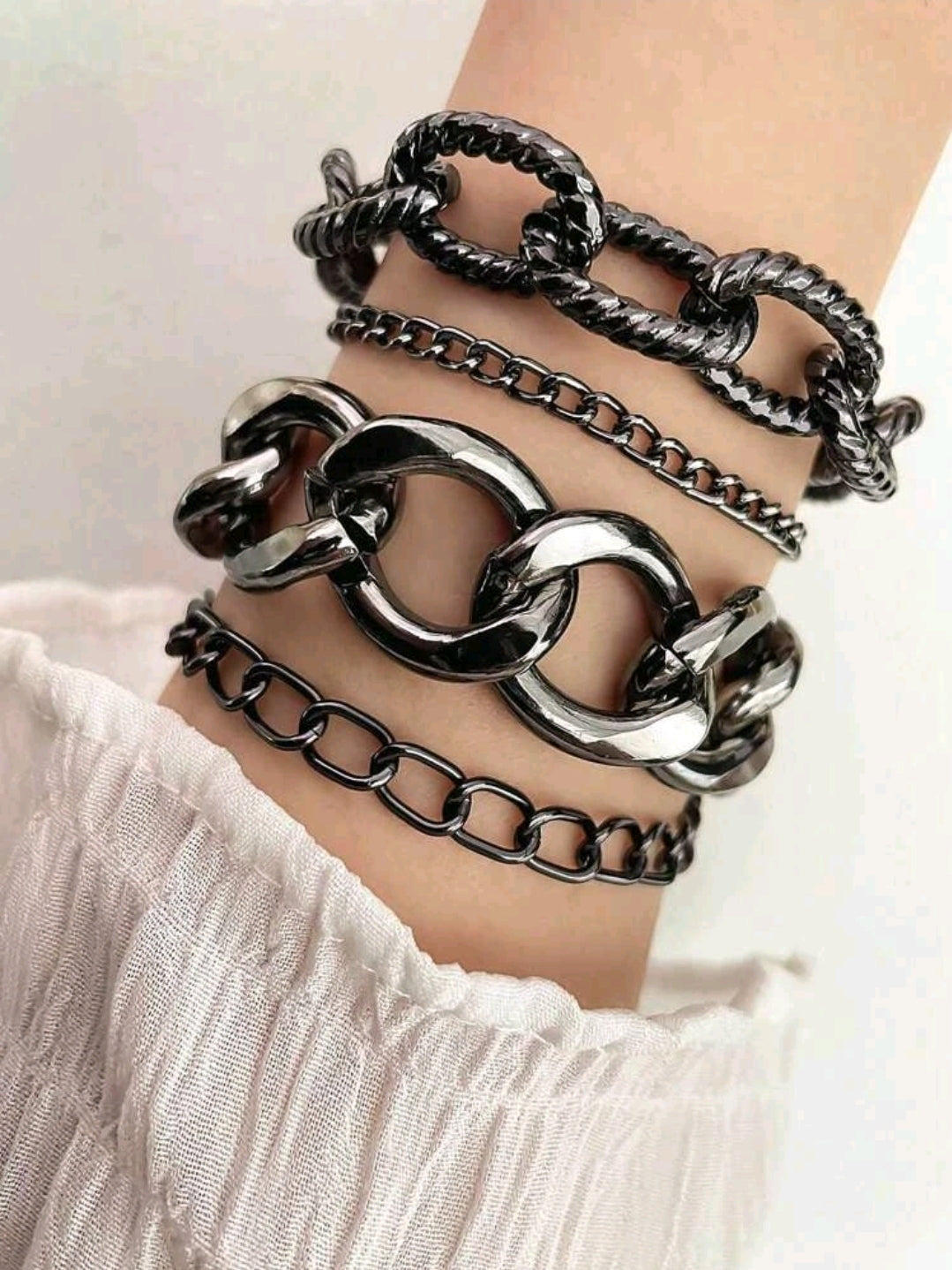 4pcs/set Chain Bracelet