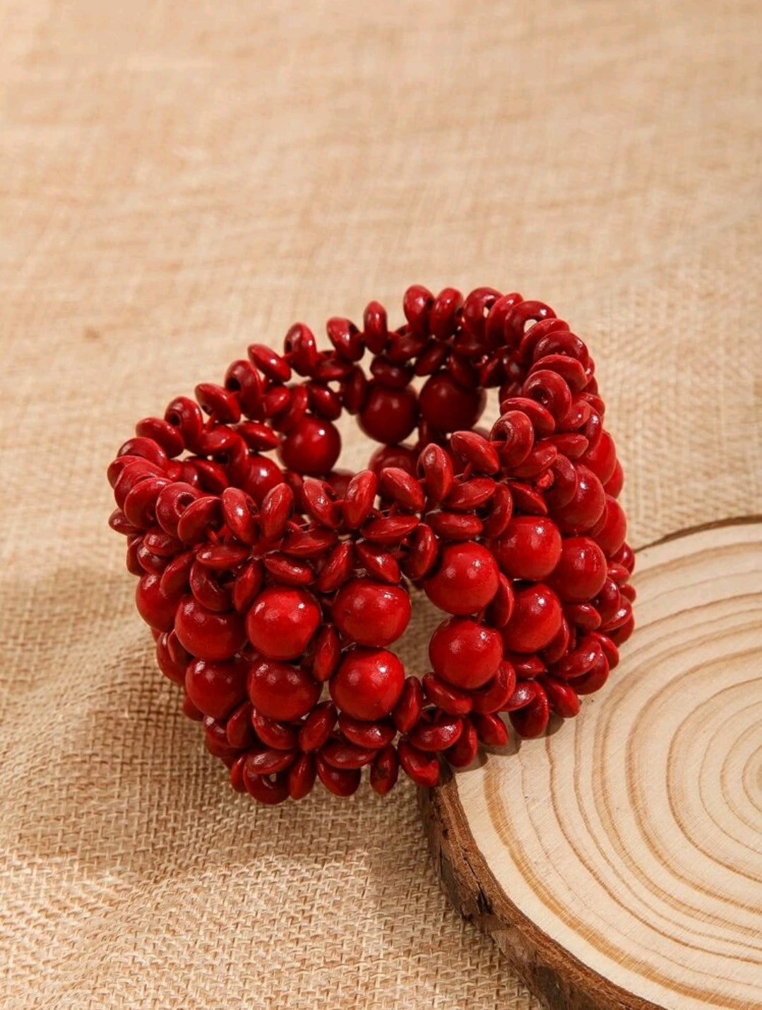 Wooden Bangle Bracelet