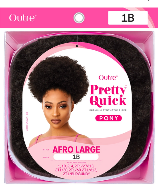 Pretty Quick-Afro Large