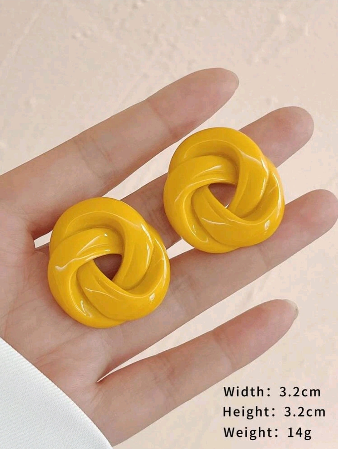 Twist Stud Earrings