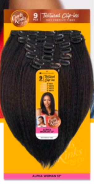 Clip-in Alpha Woman 12"