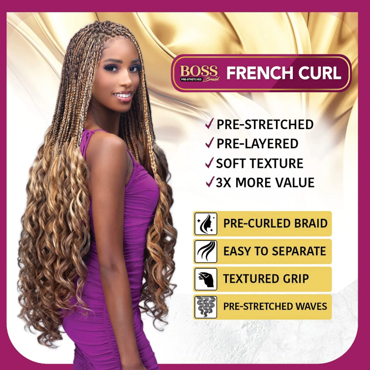 Bobbi Boss 3X Boss Braid French Curl 28