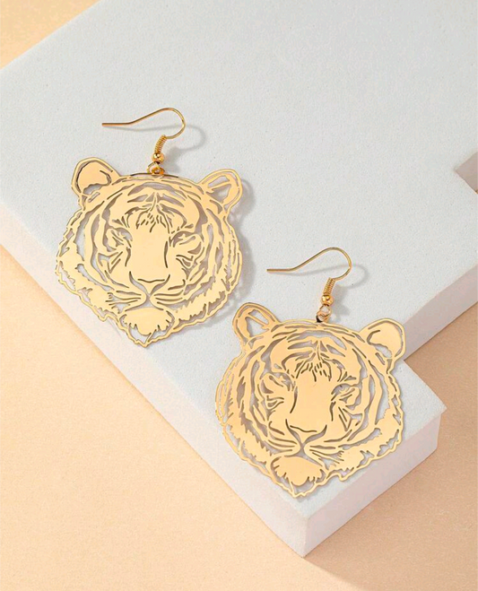 Tiger Earrings