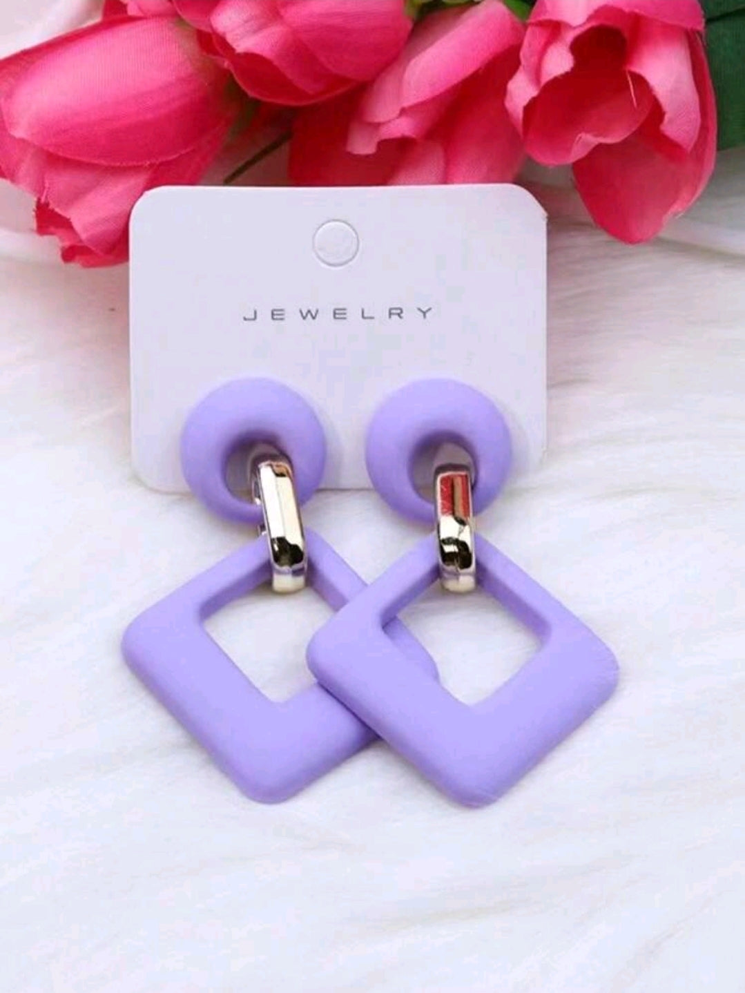 Diamond Shaped Earrings