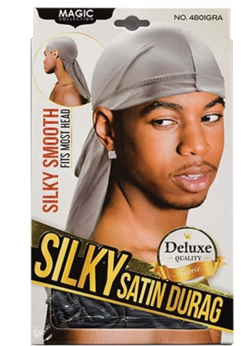 Silky Satin Durag (white)
