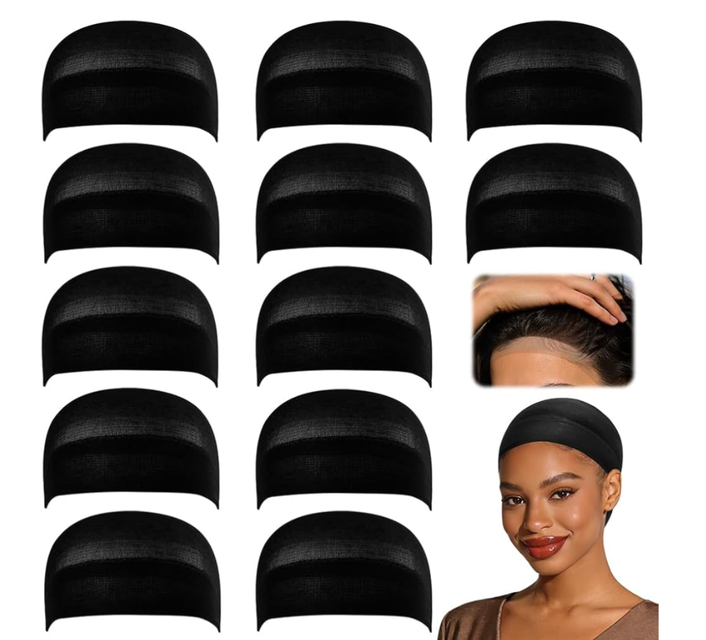 Wig Cap (black)(2pcs)