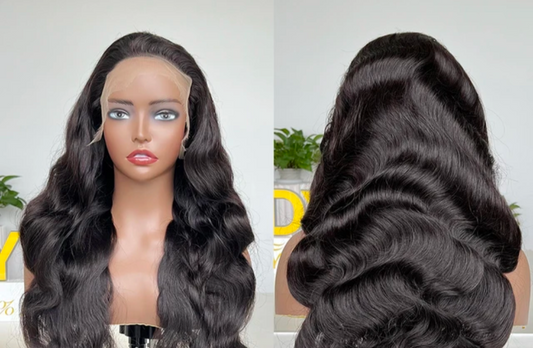 Body Wave Wig Vietnamese Raw 100% Human Hair 18 inch