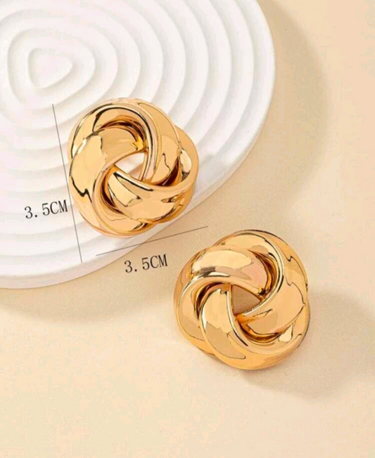 Swirl Knot earrings
