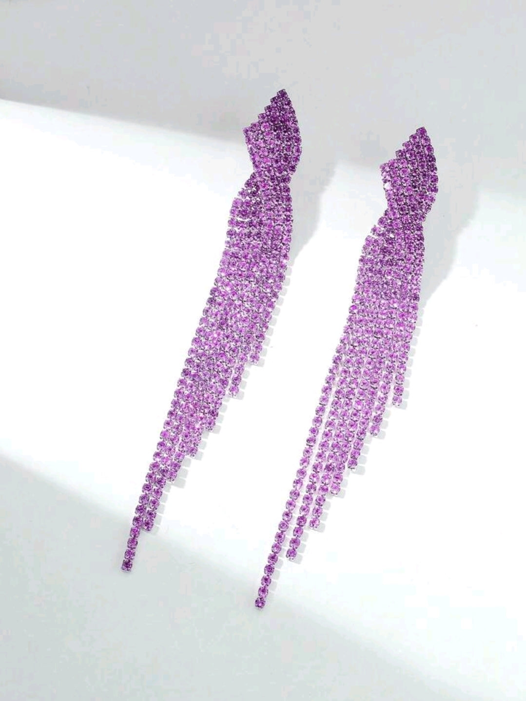 Crystal Fringe Earrings