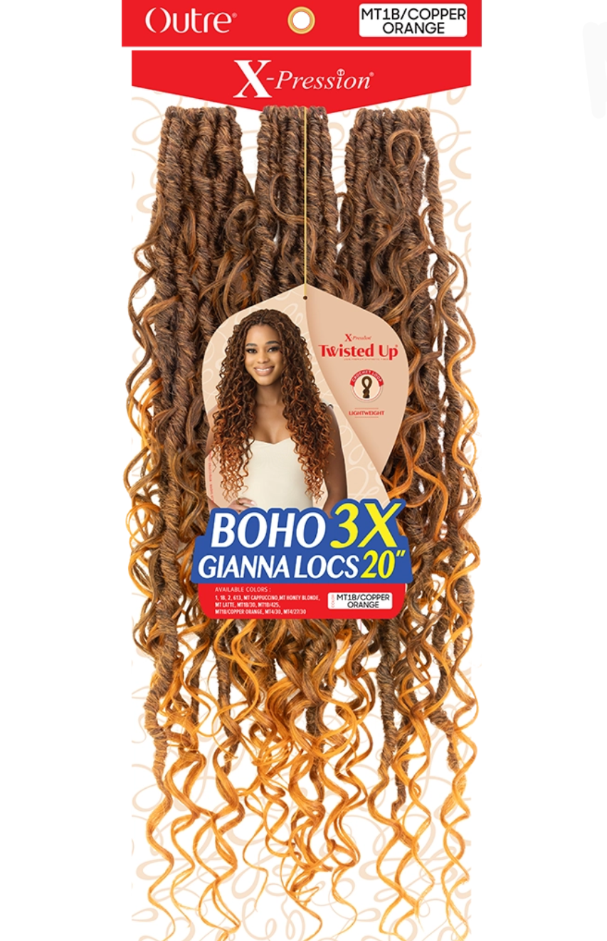 Boho Gianna Locs 20″ 3x