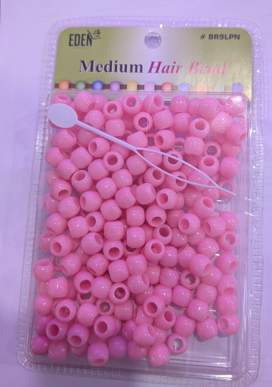 Eden Medium Hair Beads (pink)