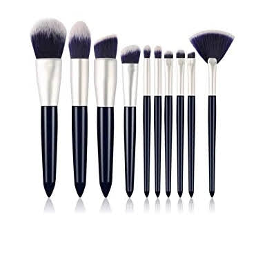 Lot de 10 pinceaux de maquillage synthétiques Kabuki/Kabuki Synthetic Makeup Brushes 10 Pack