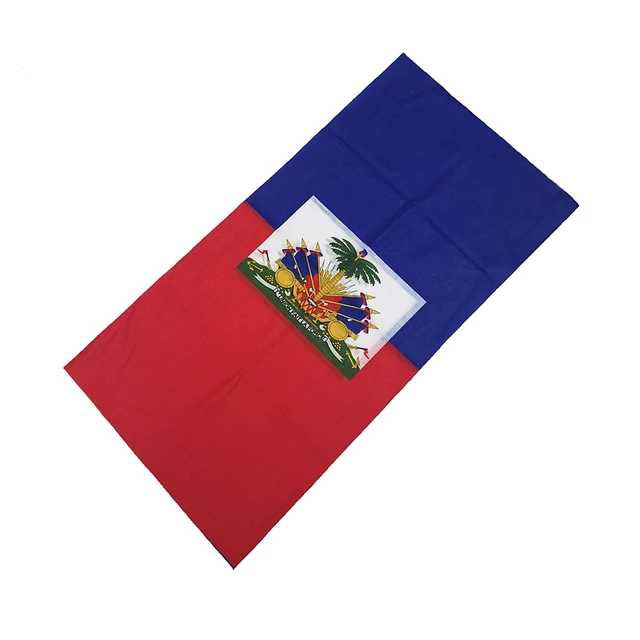 Haitian Flag Seamless Tube Bandana