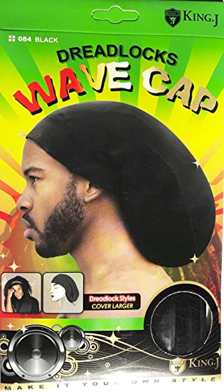 Dreadlocks Wave Cap (Black)