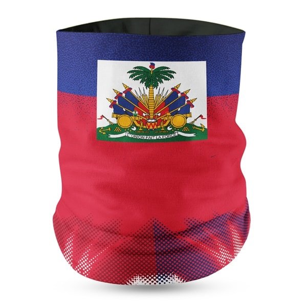 Haitian Flag Seamless Tube Bandana