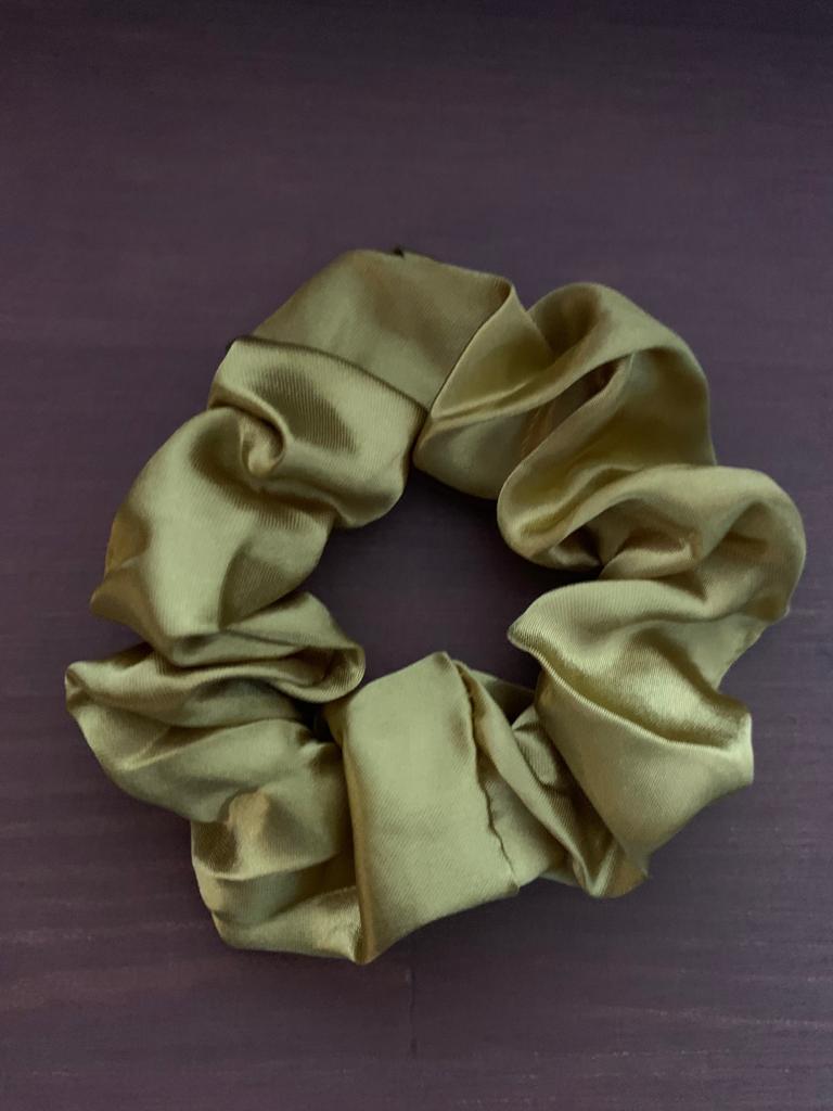 Satin Hair Scrunchies