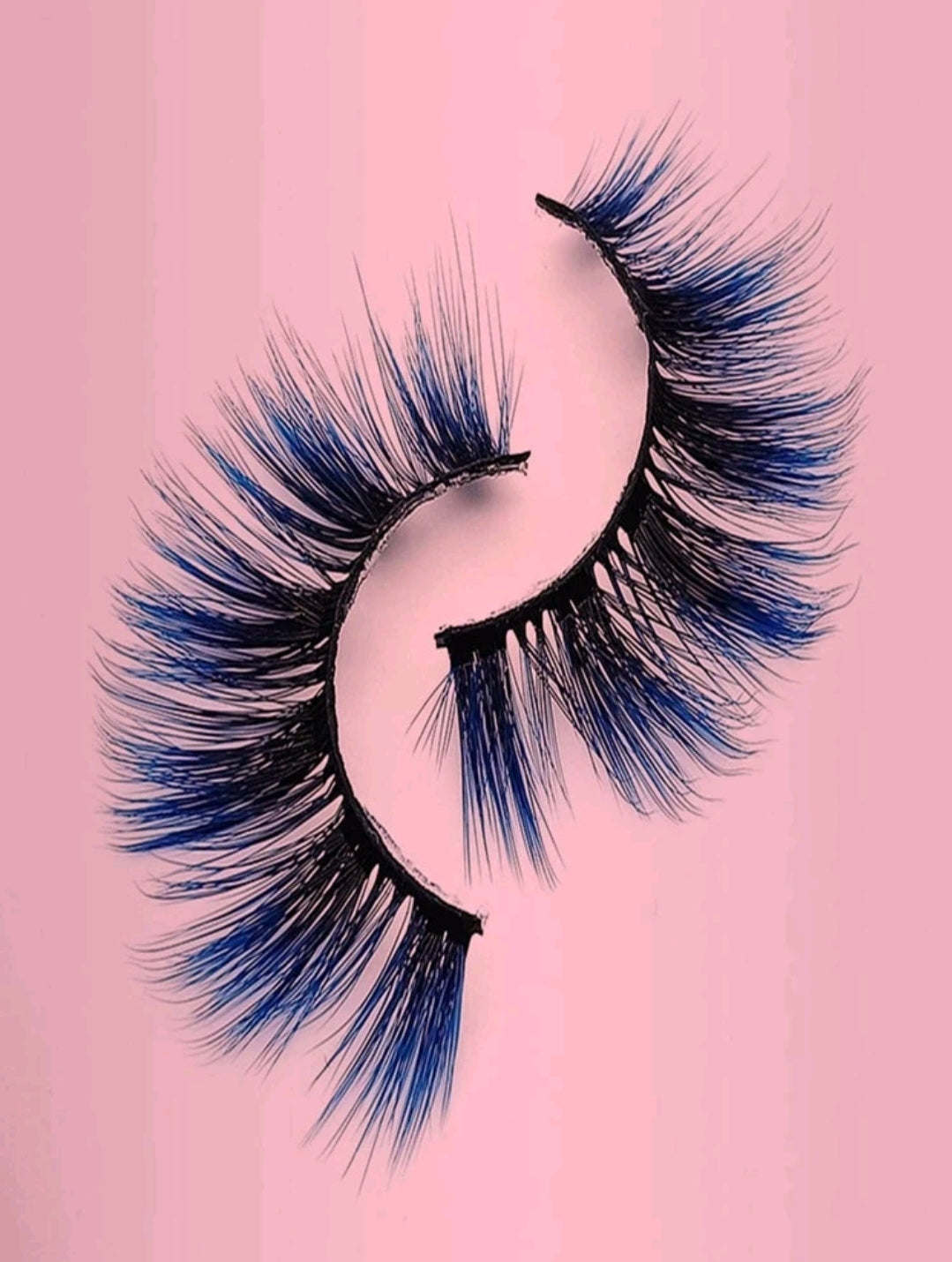 Colorful eyelashes