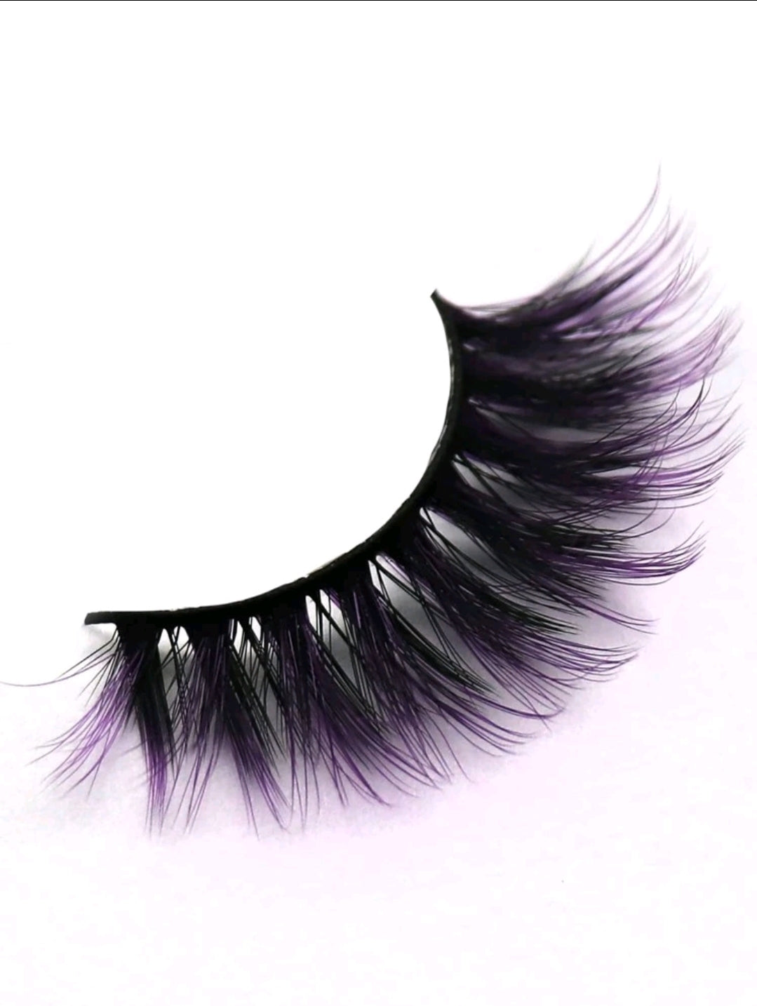Colorful eyelashes